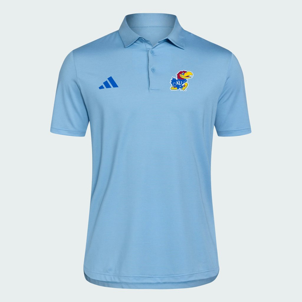 Kansas Jayhawks Ultimate365 Stripe Polo Shirt: $80