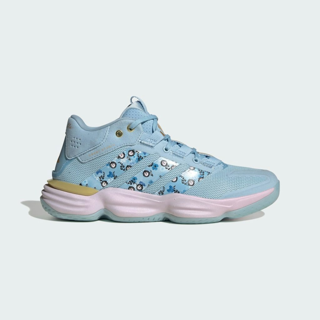 Adidas Disney Princess Court Stabil Indoor Shoes: $120 Adidas Disney Princess Court Stabil Indoor Shoes: $120