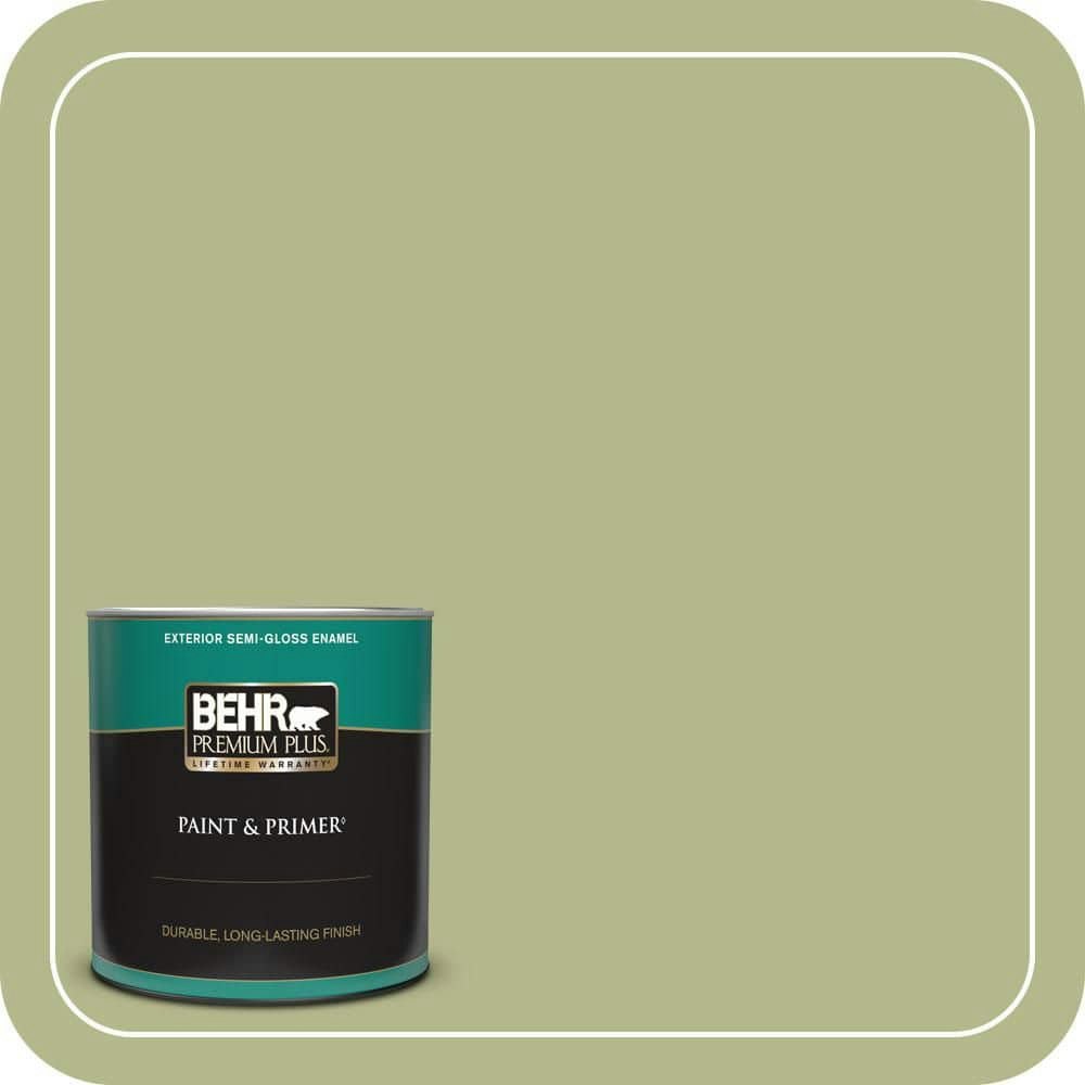 Home Decorators Collection Secret Glade 1-Quart Exterior Enamel Paint and Primer: $25.98