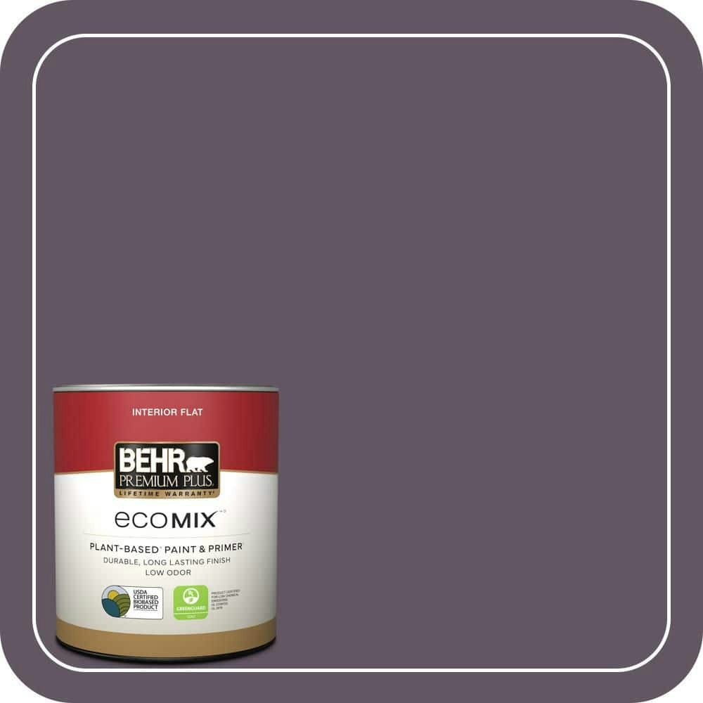 Home Decorators Grand Grape Flat Interior Paint and Primer 1-Quart: $19.48 Home Decorators Grand Grape Flat Interior Paint and Primer 1-Quart: $19.48