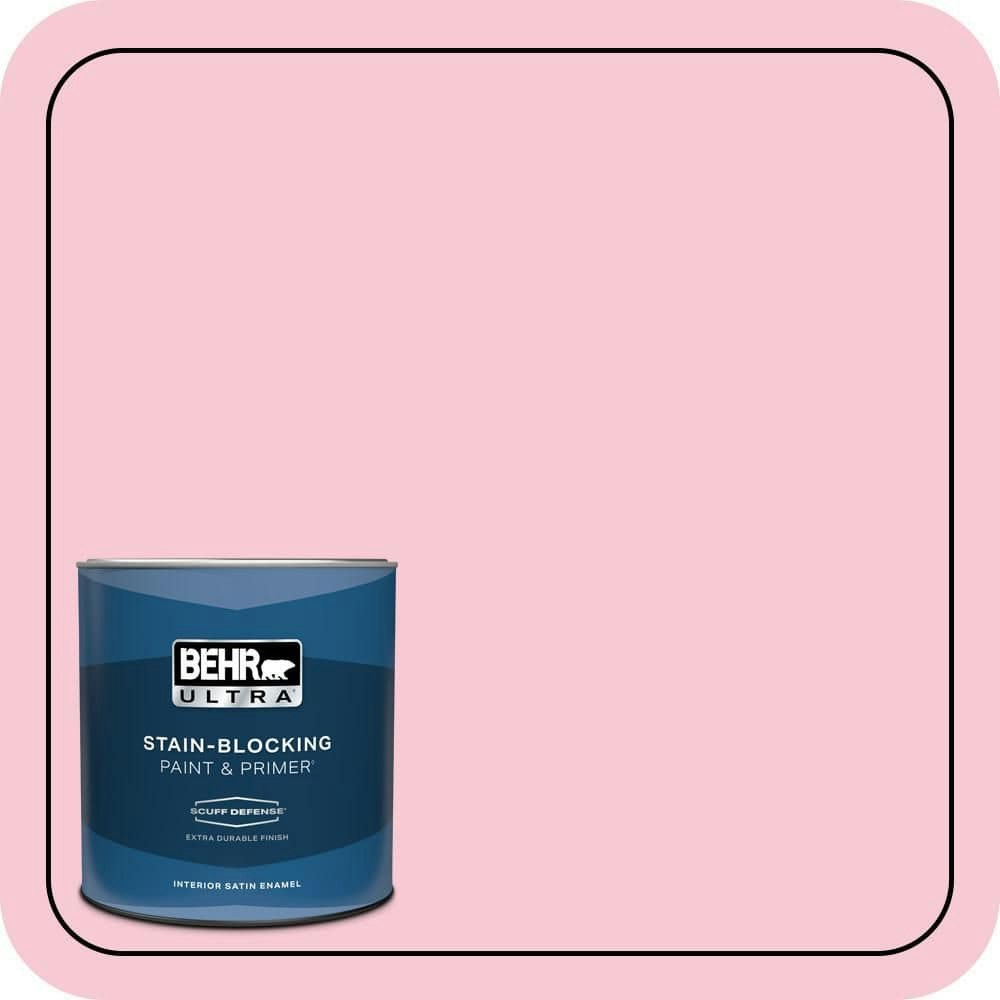 Palace Rose Extra Durable Satin Enamel Interior Paint & Primer 1-Quart Can: $23.98 Palace Rose Extra Durable Satin Enamel Interior Paint & Primer 1-Quart Can: $23.98