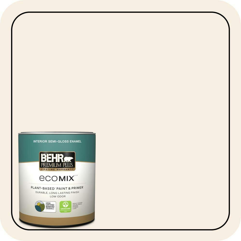 Bermuda Shell Semi-Gloss Enamel Interior Paint & Primer 1-Quart: $22.48 Bermuda Shell Semi-Gloss Enamel Interior Paint & Primer 1-Quart: $22.48