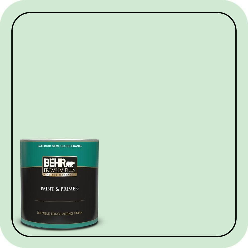 Venetian Pearl Semi-Gloss Enamel Exterior Paint & Primer 1-Quart: $25.98