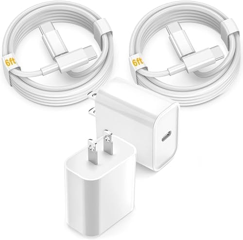 USB-C Fast Charger and 6-Foot Cable 2-Pack: $22.99