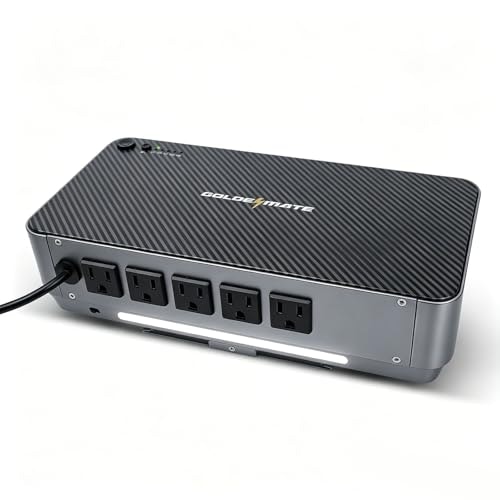 Goldenmate 600VA 360W LiFePO4 Lithium UPS Battery Backup: $159.99 Goldenmate 600VA 360W LiFePO4 Lithium UPS Battery Backup: $159.99