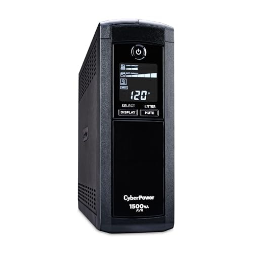 CyberPower CP1500AVRLCD 1500VA 900W Intelligent LCD UPS Battery Backup and Surge Protector: $199.95 CyberPower CP1500AVRLCD 1500VA 900W Intelligent LCD UPS Battery Backup and Surge Protector: $199.95
