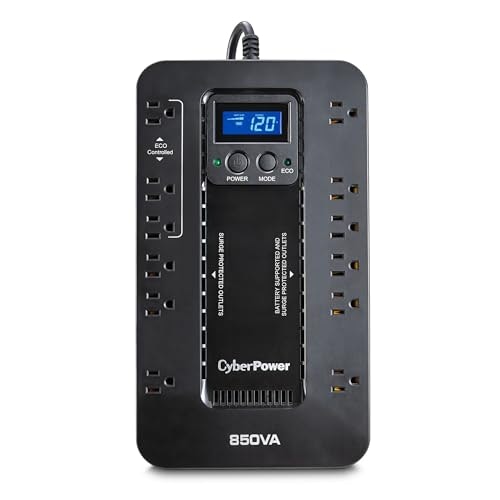CyberPower 850VA 510W UPS Battery Backup and Surge Protector: $119.95 CyberPower 850VA 510W UPS Battery Backup and Surge Protector: $119.95