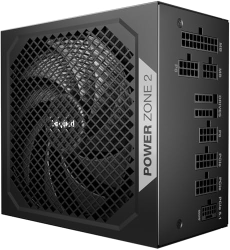Be Quiet! Power Zone 1,200W 80 Plus Platinum Power Supply: $161.40