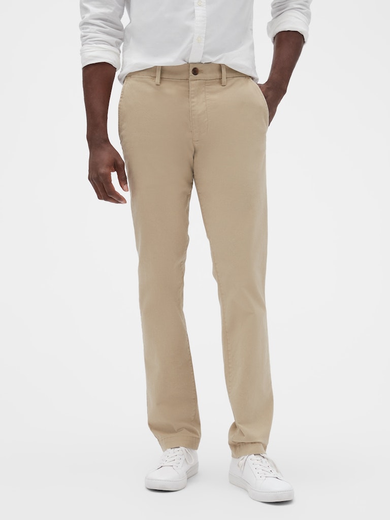 GapFlex Slim Fit Essential Khakis: $23.99 GapFlex Slim Fit Essential Khakis: $23.99