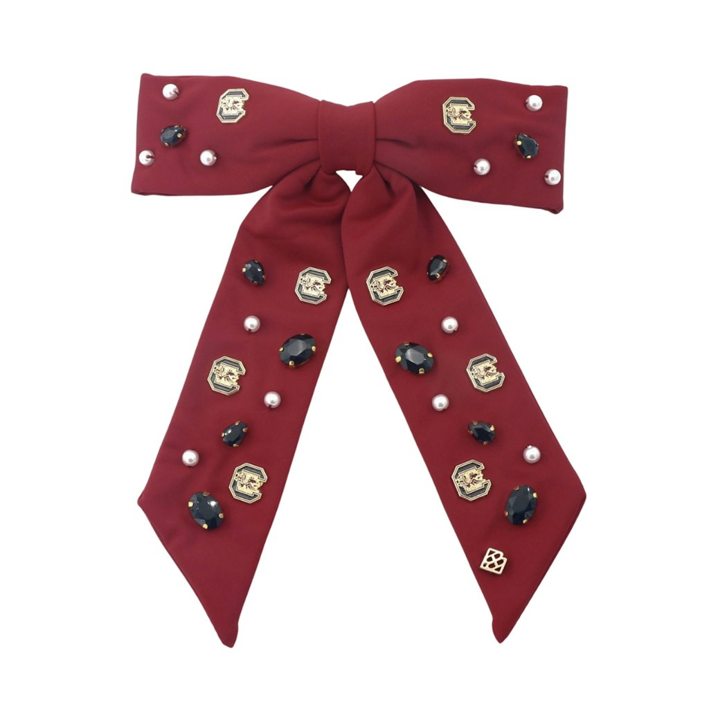 Brianna Cannon South Carolina Gamecocks Bow Barrette: $74.99 Brianna Cannon South Carolina Gamecocks Bow Barrette: $74.99
