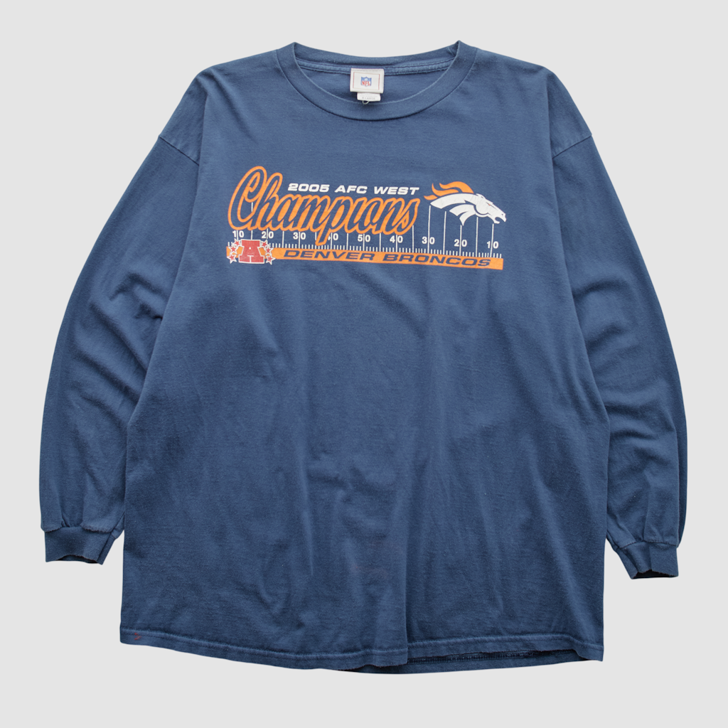 Denver Broncos 2005 Fanatics Real Vintage Long Sleeve T-Shirt: $49.99 Denver Broncos 2005 Fanatics Real Vintage Long Sleeve T-Shirt: $49.99