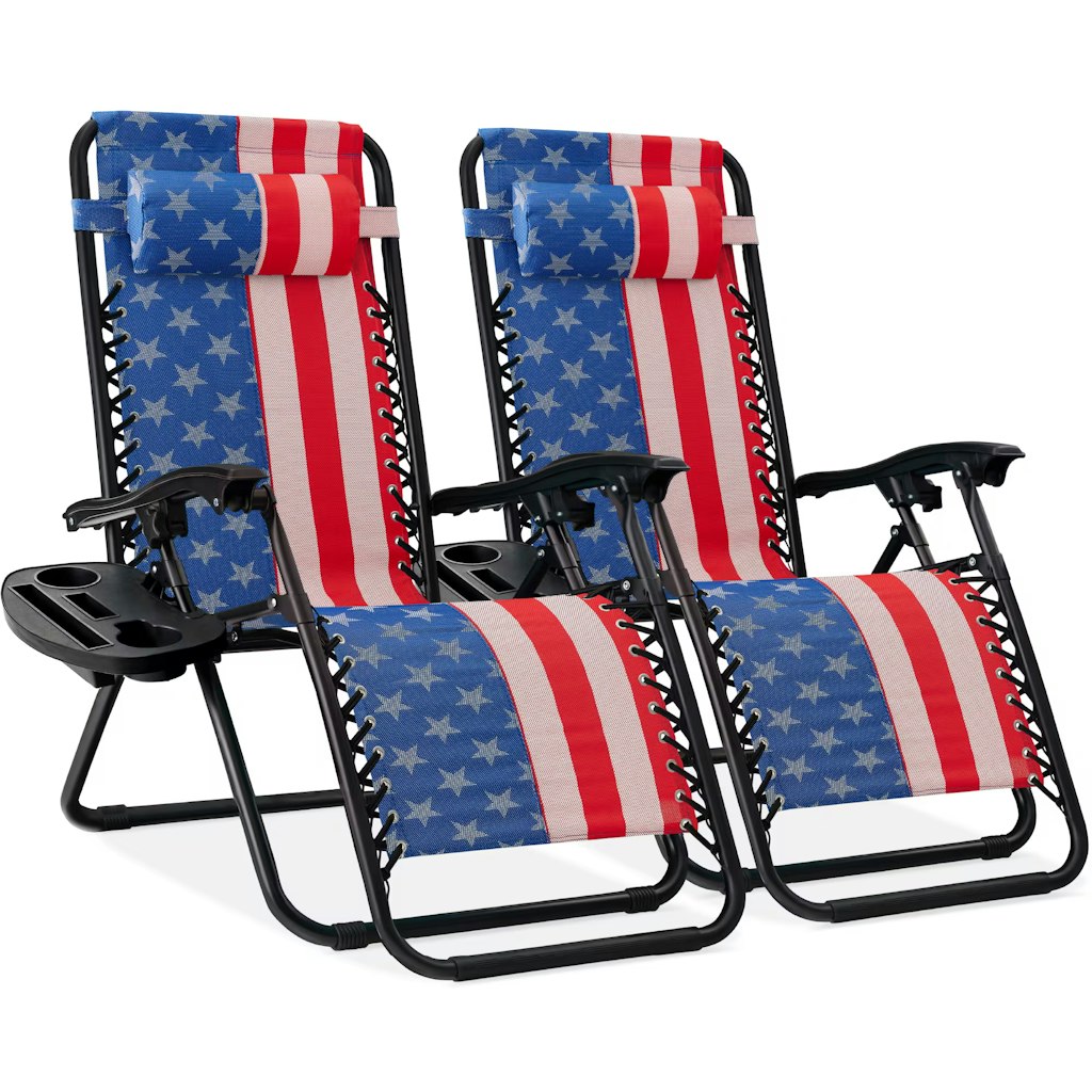  Best Choice Products Zero Gravity Lounge Chairs : 2 for $70