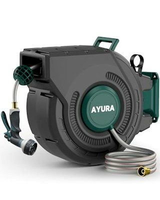 Ayura 100-Foot Garden Hose Reel for $64 + free shipping