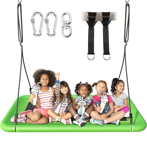 Everyfun 60" Rectangle Platform Tree Swing: $41.99 Everyfun 60" Rectangle Platform Tree Swing: $41.99