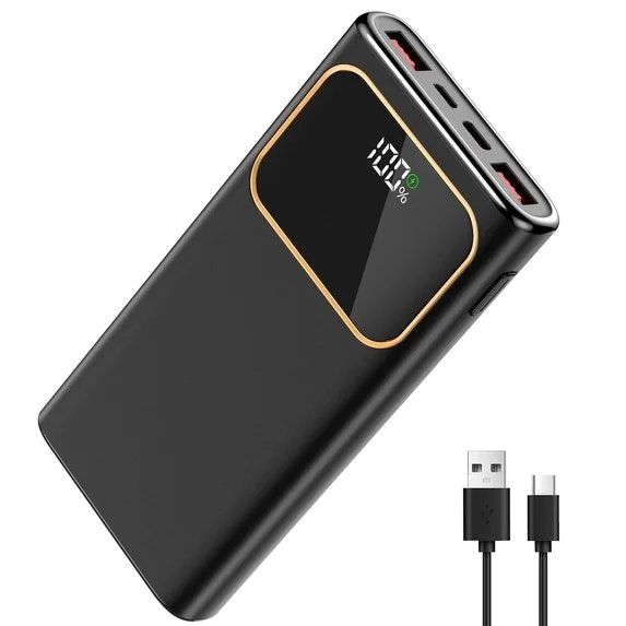 Portable Charger 20,000mAh Power Bank : $22 