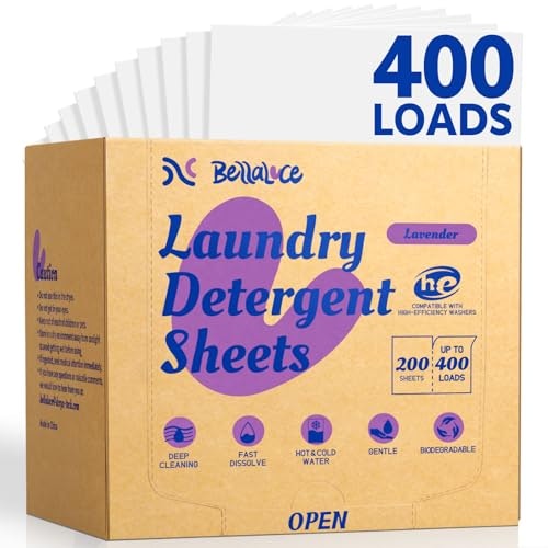 Bellaluce Laundry Detergent Sheets 400-Load Pack: $14.69 Bellaluce Laundry Detergent Sheets 400-Load Pack: $14.69
