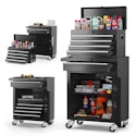Seizeen 5-Drawer Rolling Tool Chest for $136 + free shipping