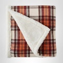 Eddie Bauer 50" x 60" Sherpa Throw Blanket for $7.70 + free shipping w/ Prime