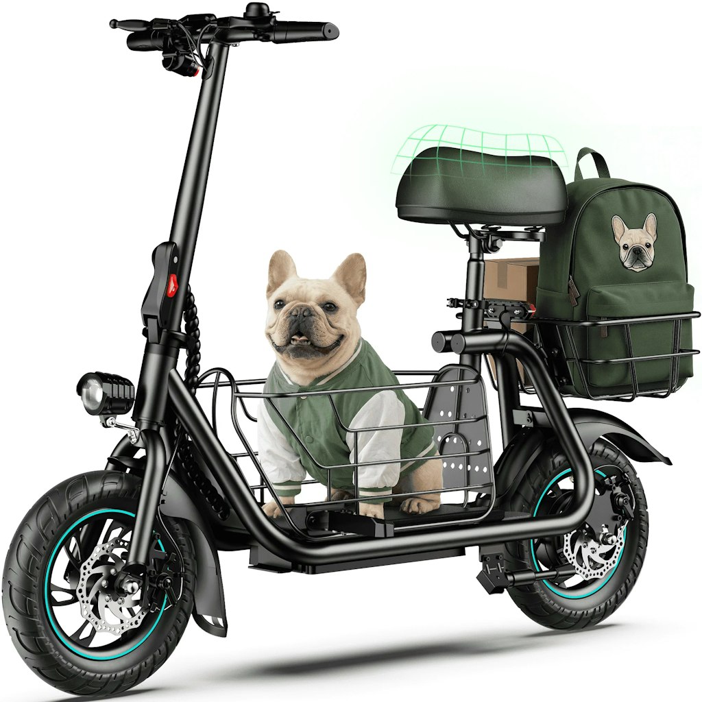 550W Pet-Friendly Electric Scooter:  $330