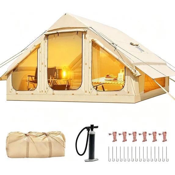Lilypelle 4-6 Person Inflatable Camping Tent: $289.99 Lilypelle 4-6 Person Inflatable Camping Tent: $289.99