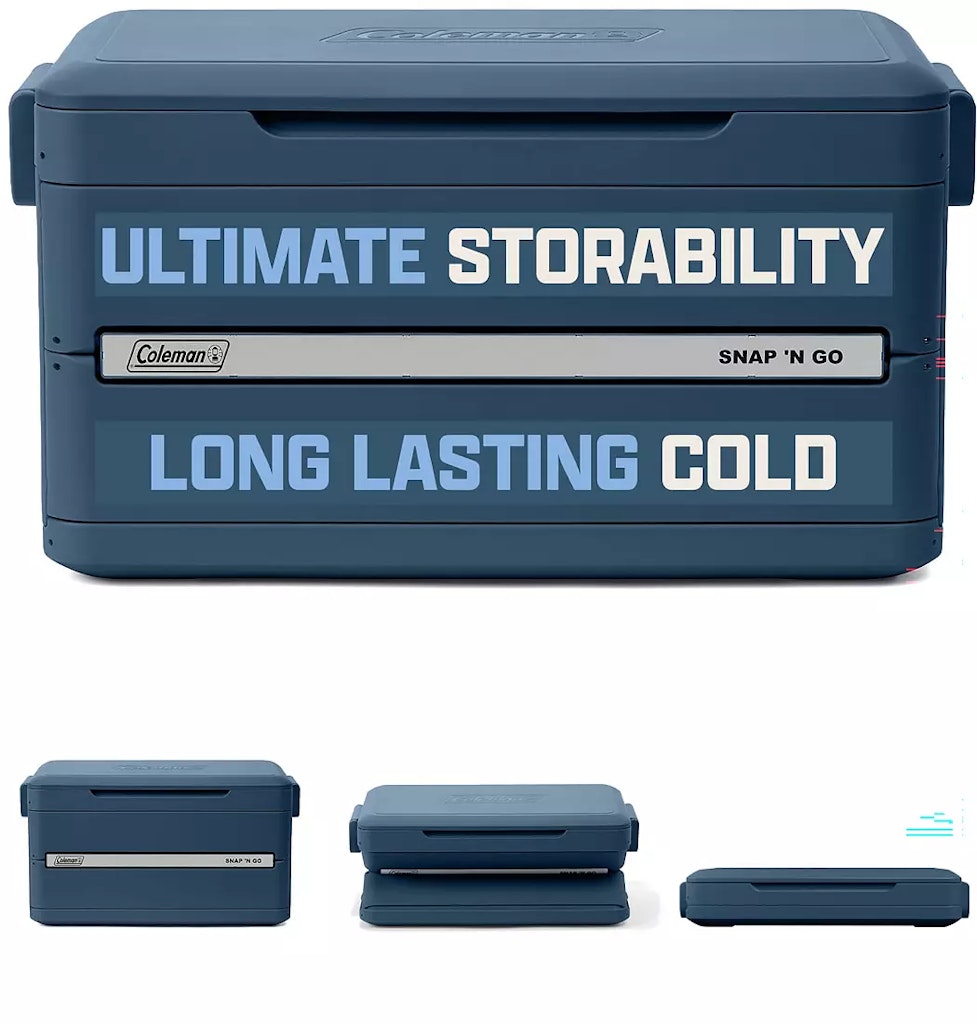 Coleman Snap 'N Go 55-Qt. Collapsible Hard Cooler: $168