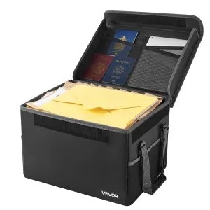Vevor Fireproof & Waterproof Document Box: $21 Vevor Fireproof & Waterproof Document Box: $21