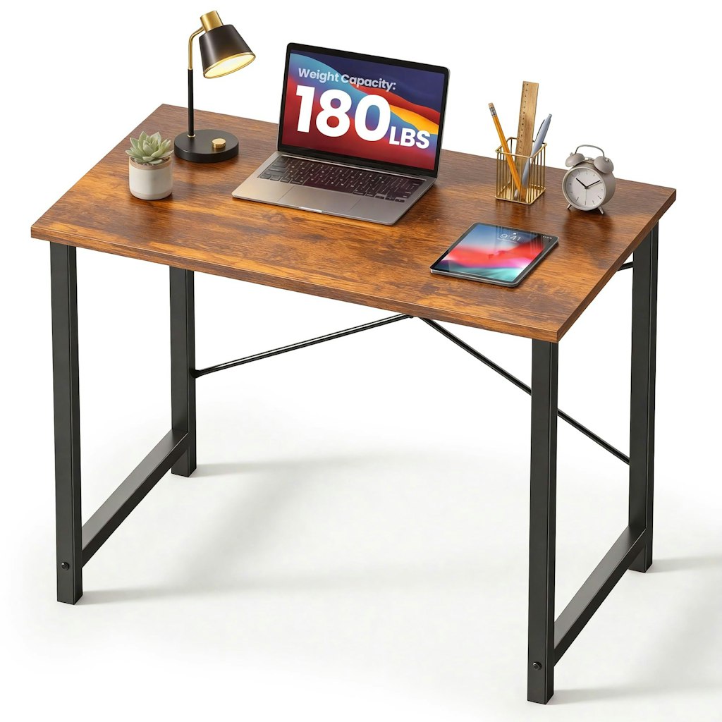 32" X-Shaped Computer Desk: $20