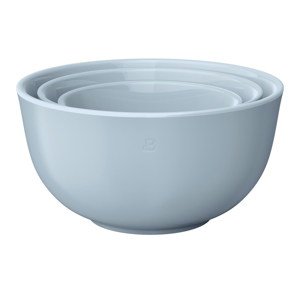 Beautiful by Drew Barrymore 3-Piece Stoneware Nesting Mixing Bowl Set: $20