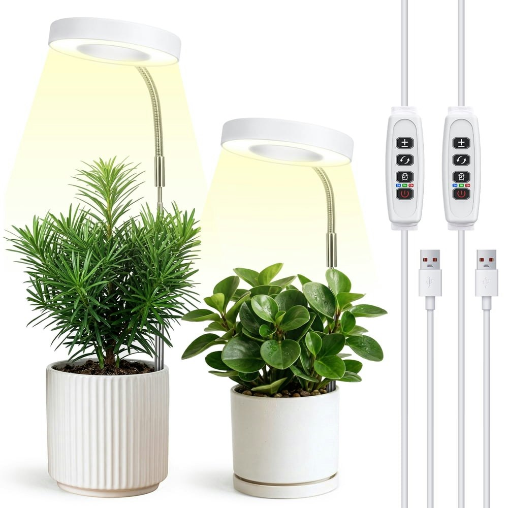 Gped Full Spectrum LED Grow Light 2-Pack: $16.89 Gped Full Spectrum LED Grow Light 2-Pack: $16.89