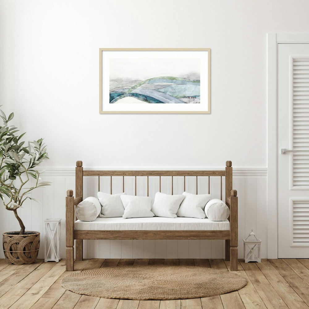 Amanti Art 41"x24" Way of Water by Lera Wood Framed Wall Art Print: $239.99 Amanti Art 41"x24" Way of Water by Lera Wood Framed Wall Art Print: $239.99