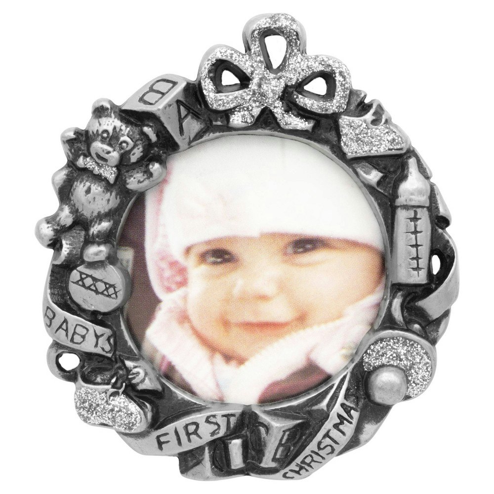 Gloria Duchin Baby Wreath Photo Tree Ornament: $15.99 Gloria Duchin Baby Wreath Photo Tree Ornament: $15.99