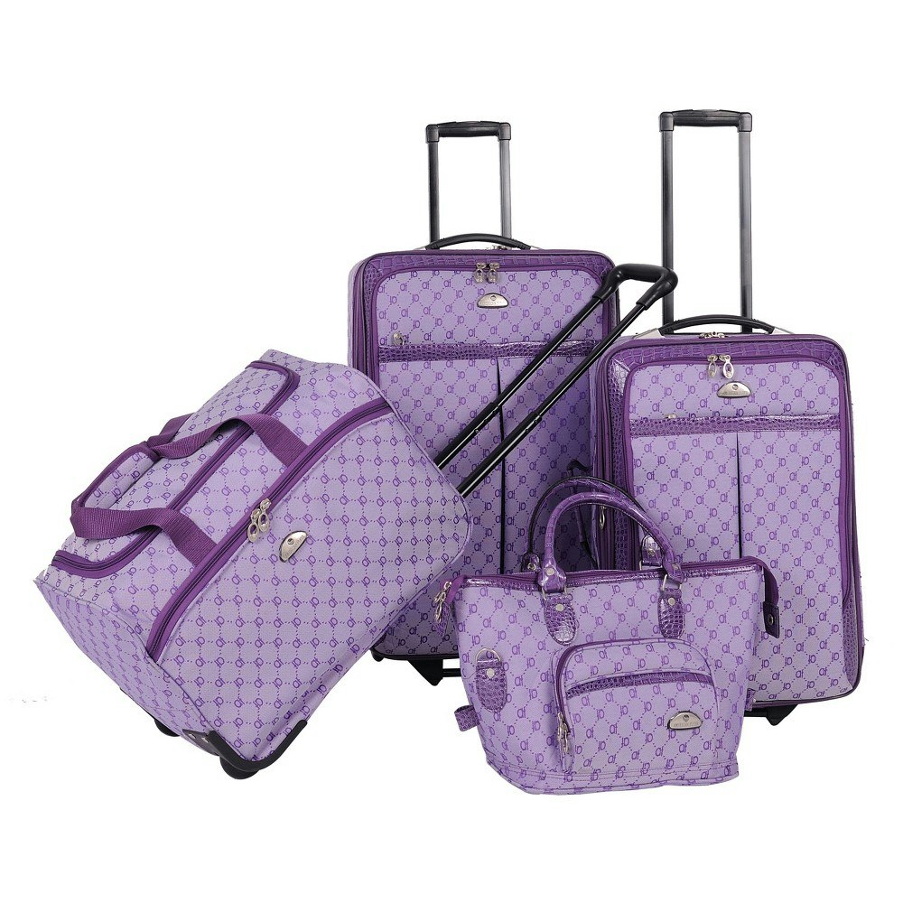 American Flyer Signature 4-Piece Softside Luggage Set: $116.99 American Flyer Signature 4-Piece Softside Luggage Set: $116.99