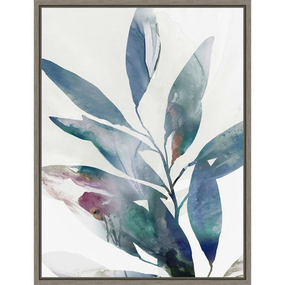 Amanti Art 23"x30" Indigo Sprig II Framed Canvas Wall Art: $109.99 Amanti Art 23"x30" Indigo Sprig II Framed Canvas Wall Art: $109.99