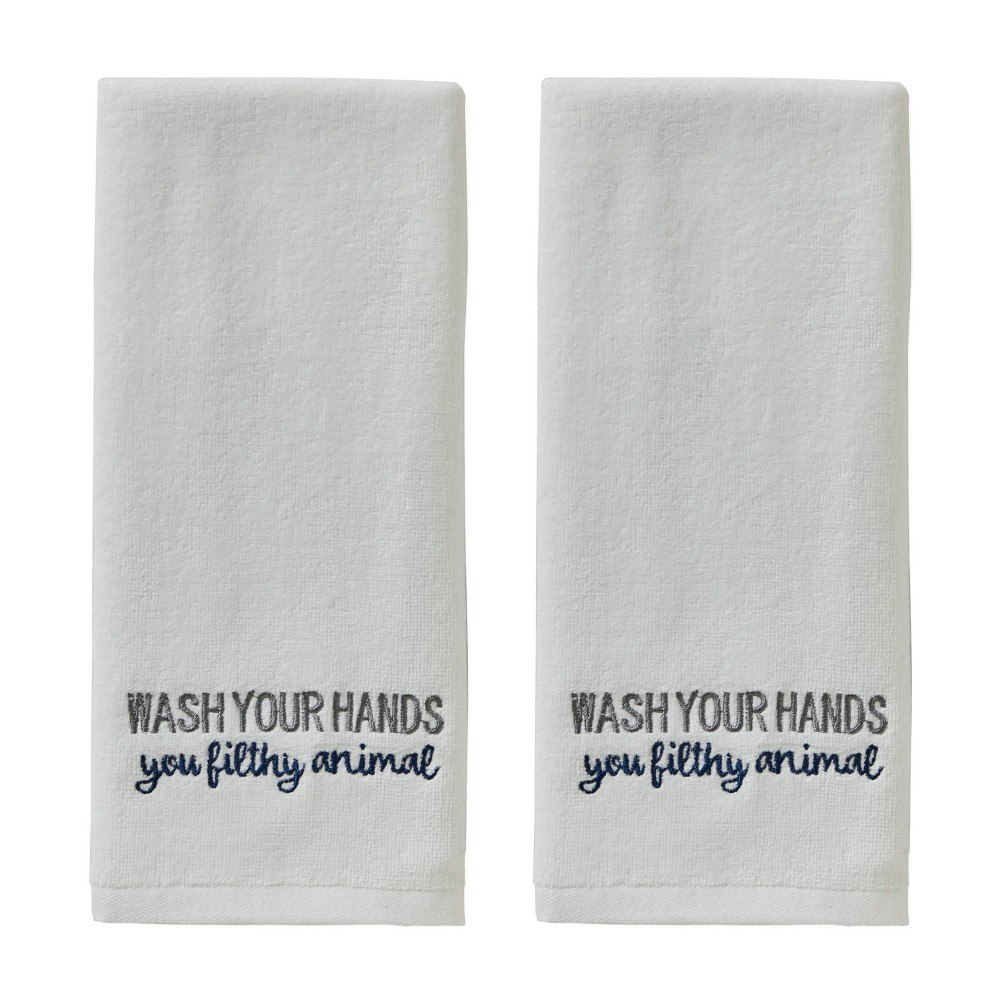 Wash Your Hands Hand Towel 2-Pack: $12.99