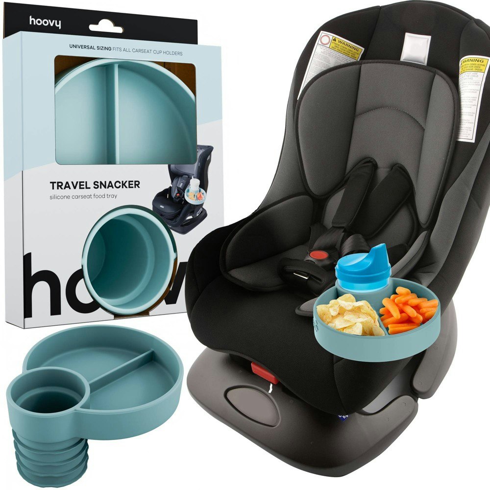 Hoovy Travel Silicone Cup Holder and Snack Tray: $16.99 Hoovy Travel Silicone Cup Holder and Snack Tray: $16.99