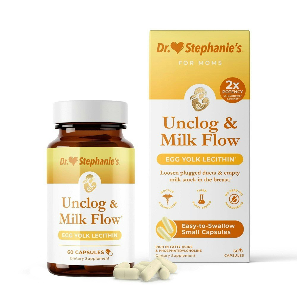 Dr. Stephanie's Egg Lecithin Breastfeeding Supplement 60-Count: $29.99