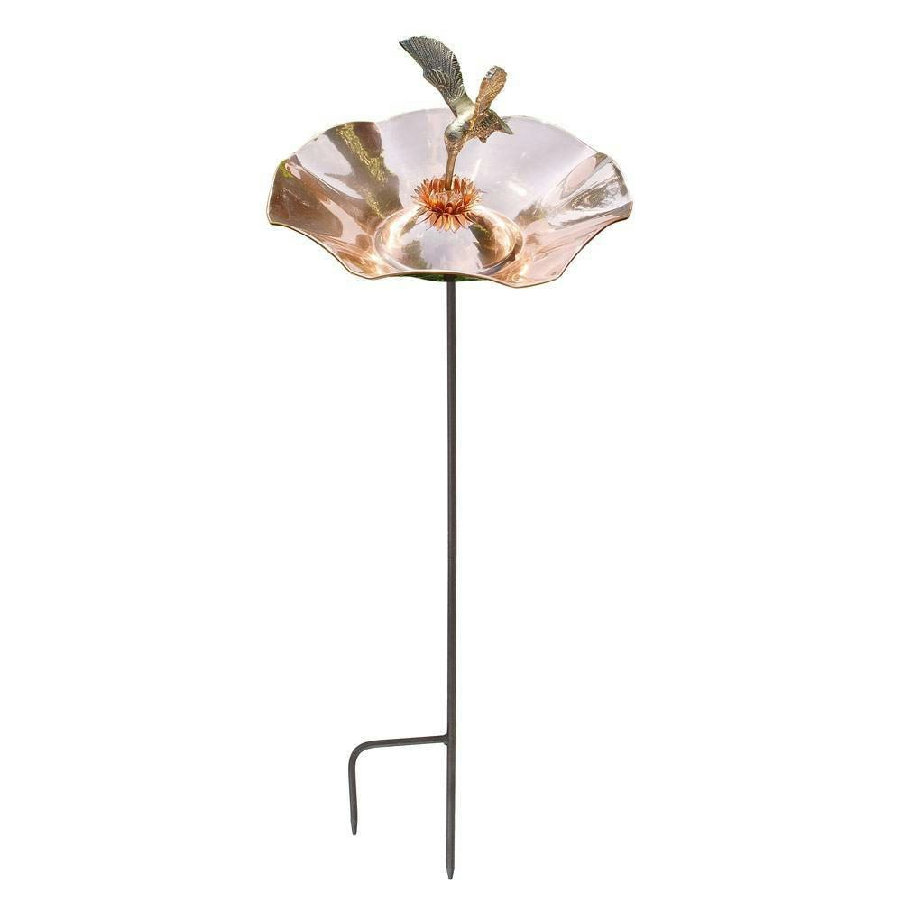 Achla Designs 7-Inch Hummingbird Birdbath Bowl with Stake: $101.99 Achla Designs 7-Inch Hummingbird Birdbath Bowl with Stake: $101.99