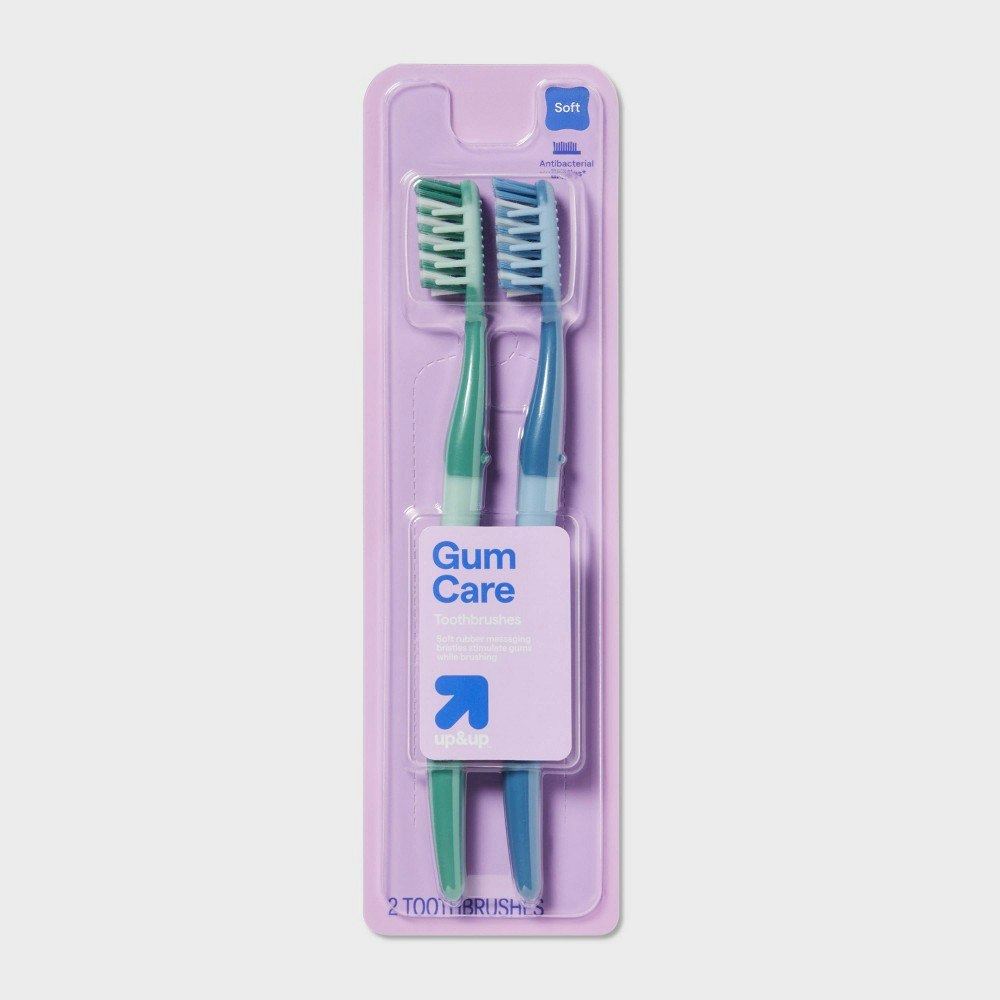 Up&up Gum Care Manual Toothbrush 2-Pack: $2.99 Up&up Gum Care Manual Toothbrush 2-Pack: $2.99