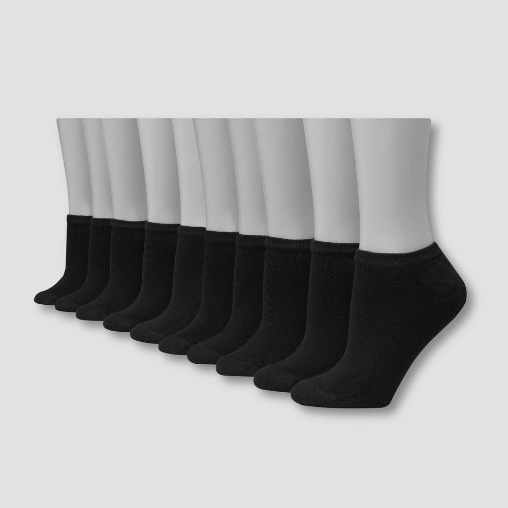 Hanes Women's No Show Socks 10-Pack: $12.49 Hanes Women's No Show Socks 10-Pack: $12.49