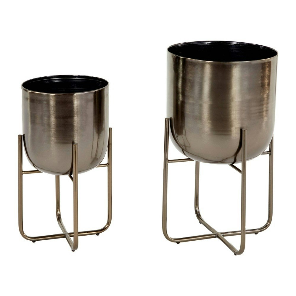 Olivia & May 10-Inch Iron Planter with Stand: $30.55 Olivia & May 10-Inch Iron Planter with Stand: $30.55