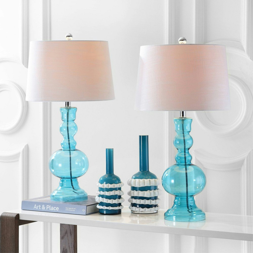 Jonathan Y 28.5-Inch Genie Glass Table Lamp 2-Pack: $128.99 Jonathan Y 28.5-Inch Genie Glass Table Lamp 2-Pack: $128.99