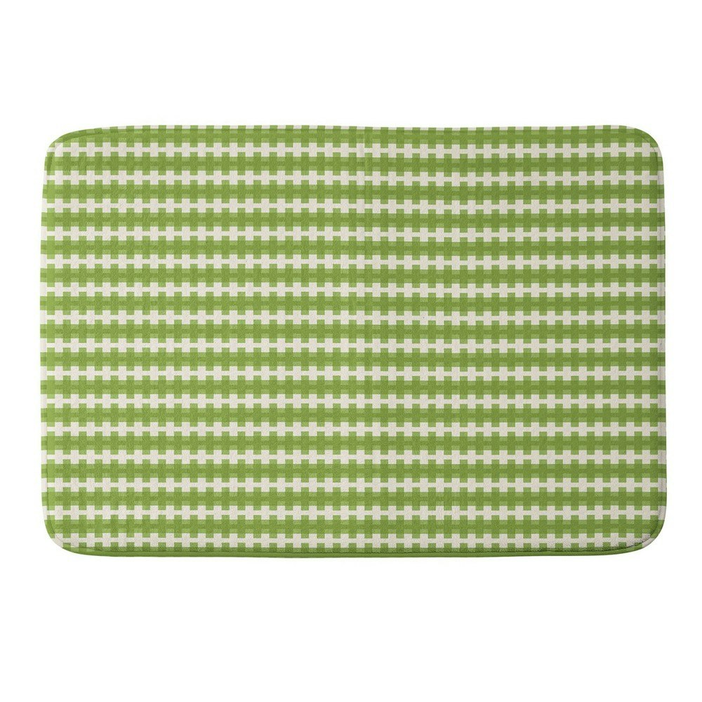Deny Designs ThirtyOne Illustrations Stitches Memory Foam Bath Mat: $65.99