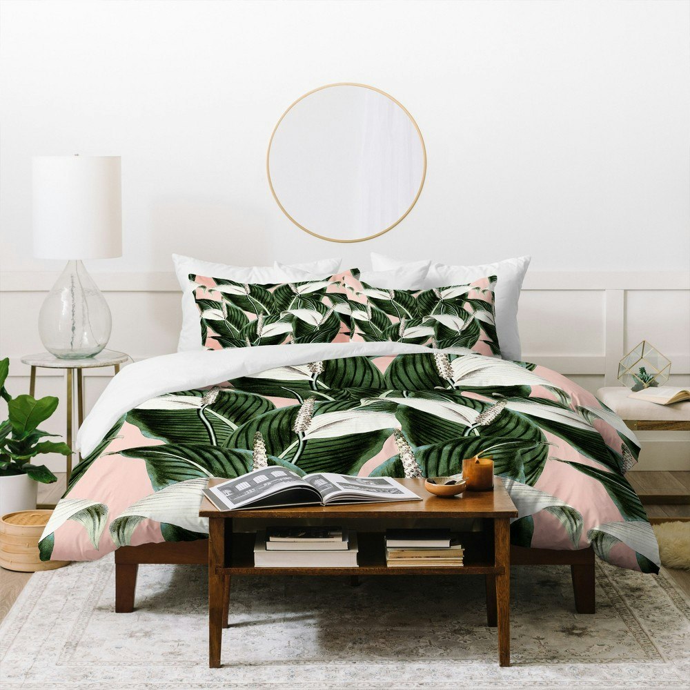 Deny Designs Marta Barragan Camarasa Sweet Floral Desert Duvet Set: $179