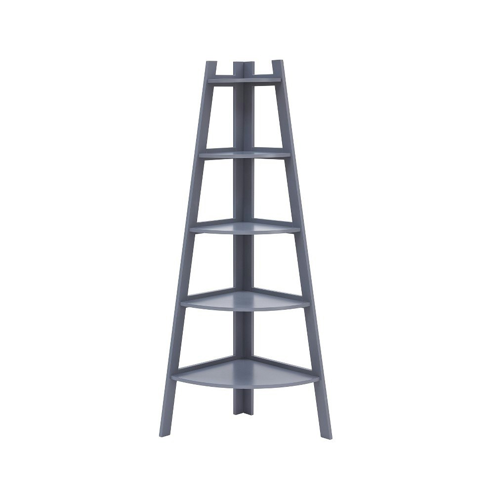Danya B. 5-Tier Pyramid Corner Ladder Shelf: $139.99 Danya B. 5-Tier Pyramid Corner Ladder Shelf: $139.99