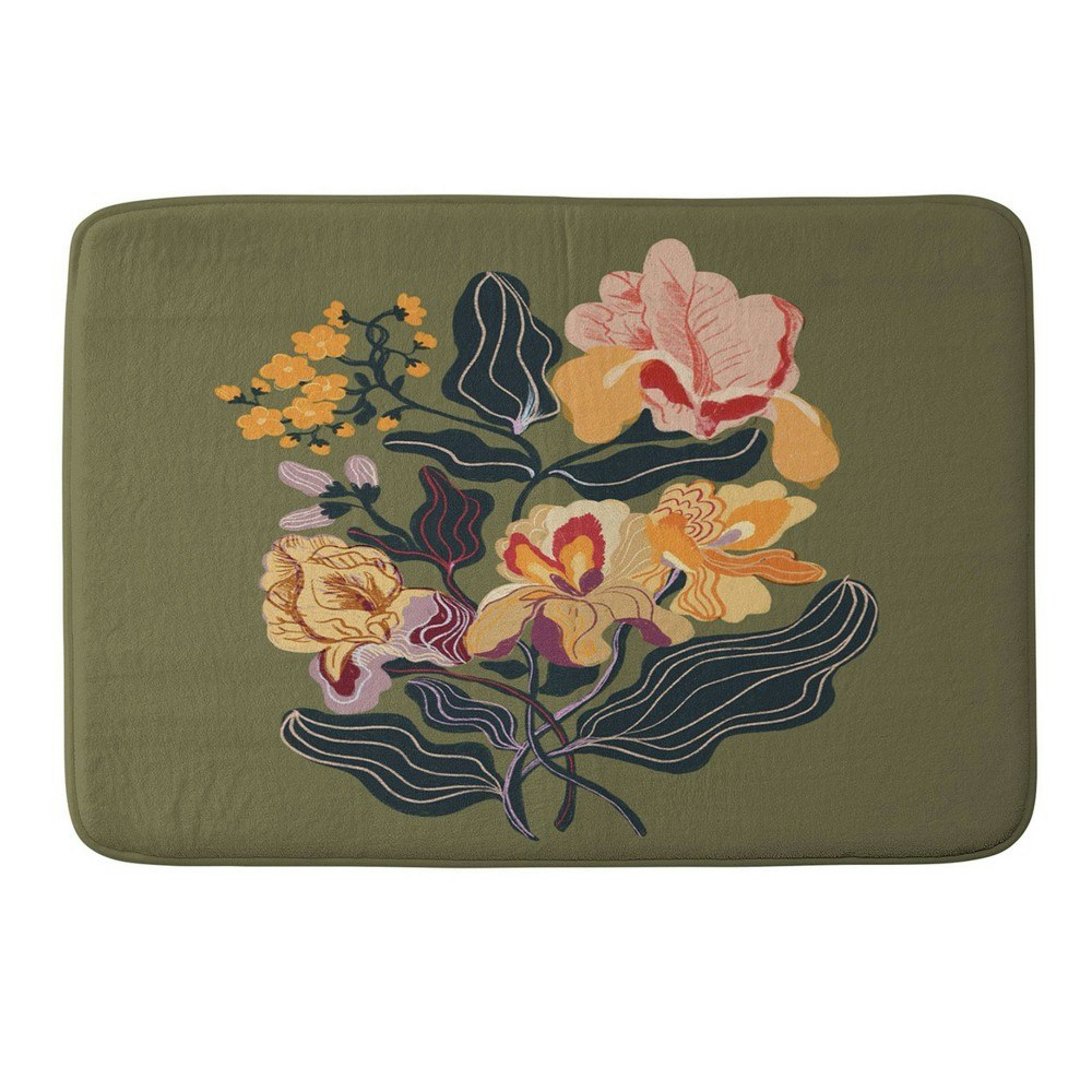 Deny Designs Gigi Rosado Iris Dream Memory Foam Bath Mat: $65.99