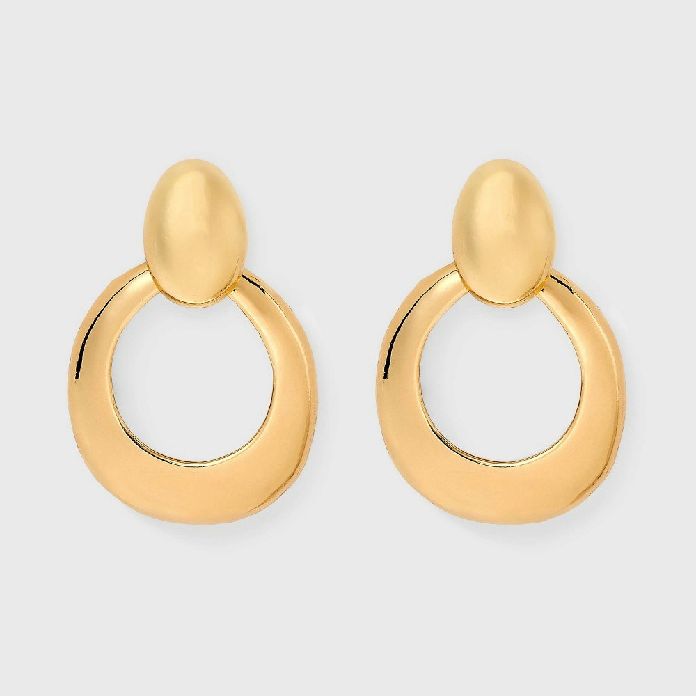 A New Day Gold Drop Door Knocker Earrings: $9.99 A New Day Gold Drop Door Knocker Earrings: $9.99