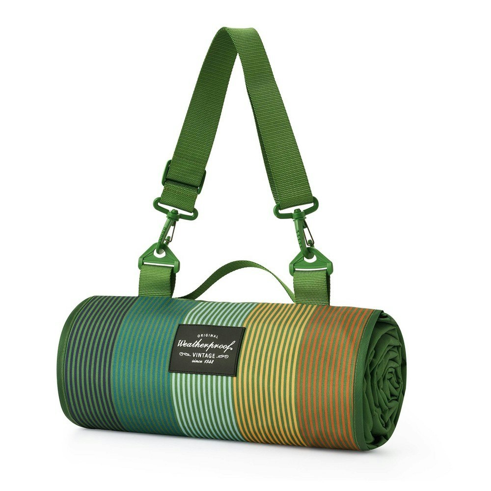 Weatherproof Vintage Camping Stripe Throw Blanket: $25 Weatherproof Vintage Camping Stripe Throw Blanket: $25