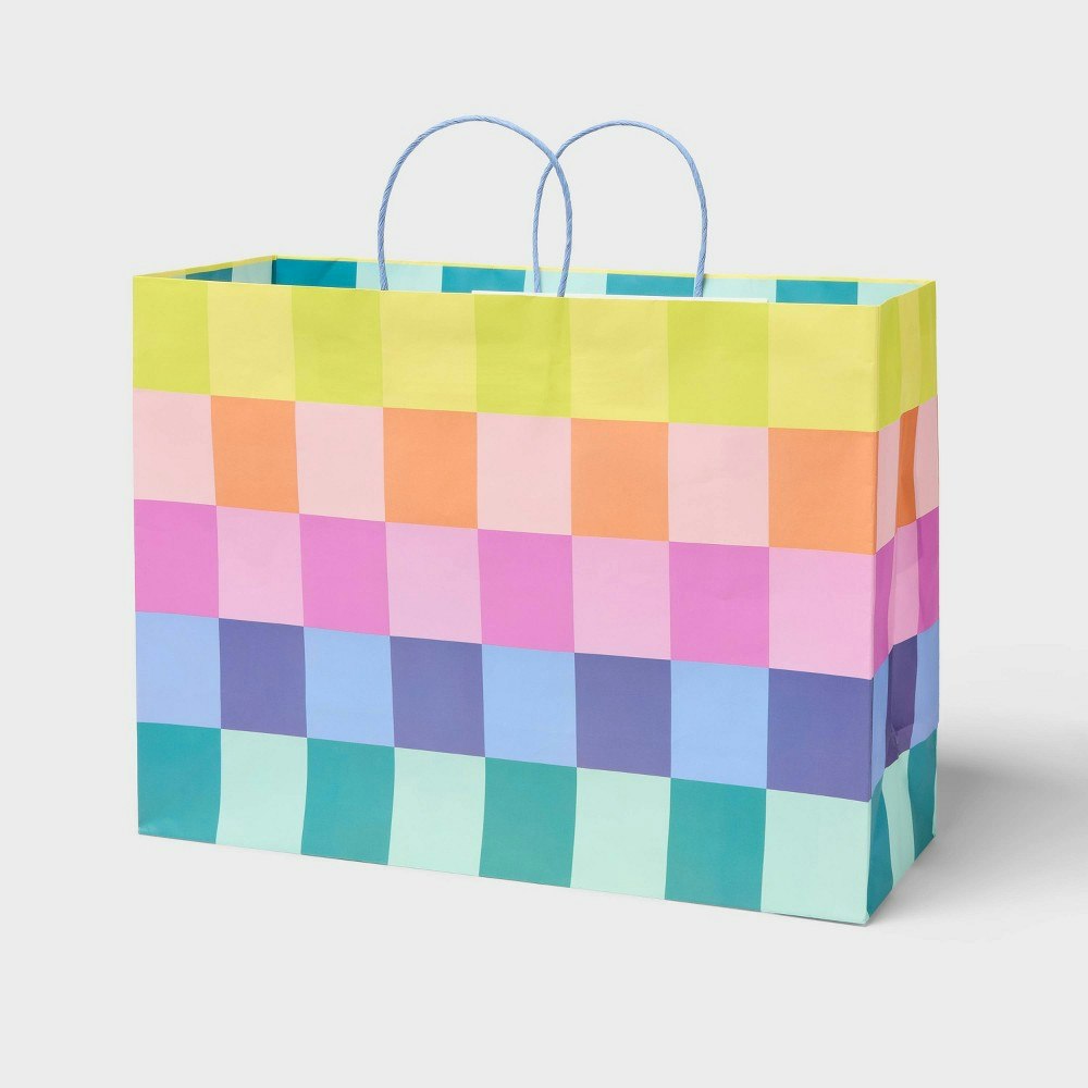 Spritz Large Checkerboard Gift Bag: $3 Spritz Large Checkerboard Gift Bag: $3