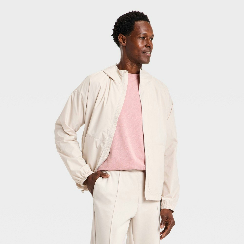 All In Motion Men's Windbreaker Jacket: $40 All In Motion Men's Windbreaker Jacket: $40