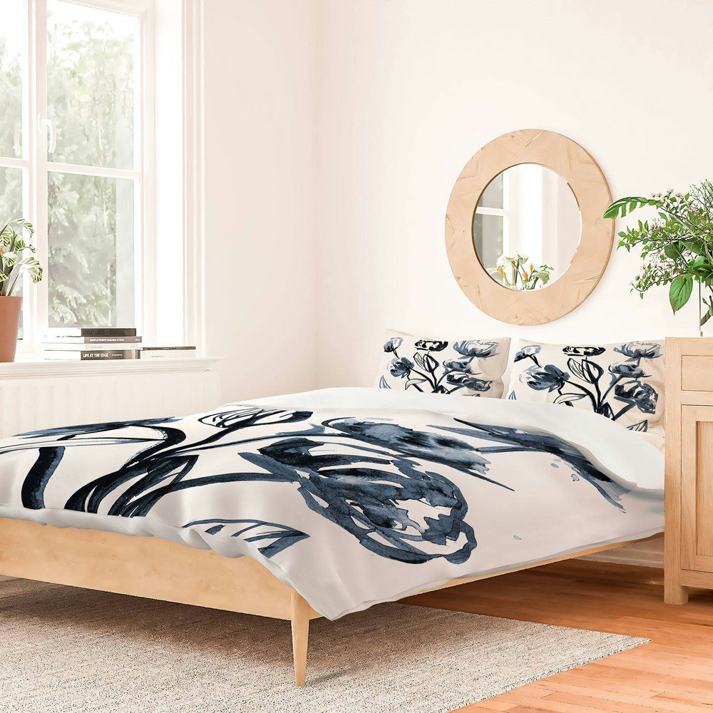 Deny Designs Alison Janssen Peonies Full/Queen Duvet Set: $184.99